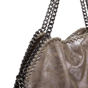 leather chain shoulder bag, view 13 - MRSLM