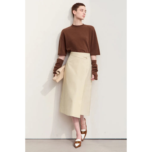 a-line long skirt, view 2 - MRSLM