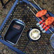 portable nonstick BBQ frying plate, view 3 - MRSLM
