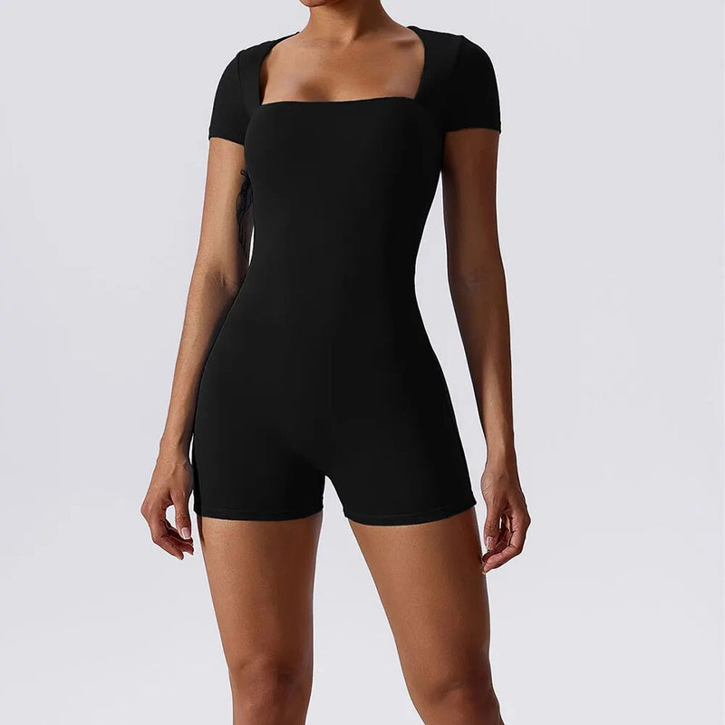 Women's yoga bodysuit, view 23 - MRSLM