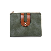 pu leather short wallet, view 5 - MRSLM