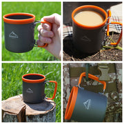 Aluminum camping mug, view 4 - MRSLM