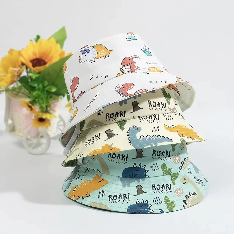 cartoon cotton baby bucket hat, view 6 - MRSLM