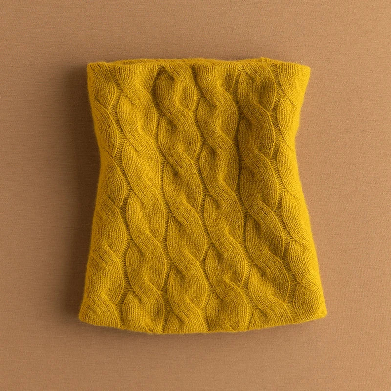 women's winter cashmere ring scarf, view 11 - MRSLM