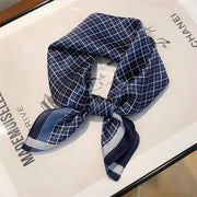Small square silk scarf, view 2 - MRSLM