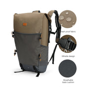 Professional outdoor hiking backpack, view 4 - MRSLM
