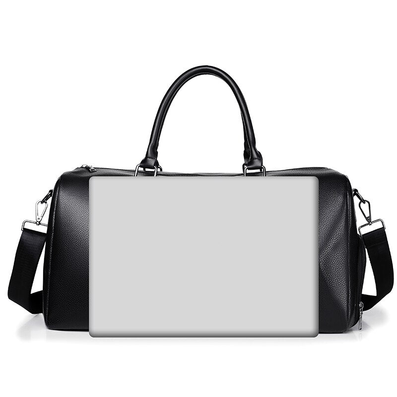retro adventure travel bag, view 7 - MRSLM