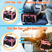 pet carrier with expandable top, view 5 - MRSLM