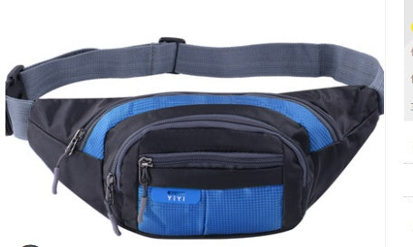 Waterproof Canvas Multi-pocket Phone Chest Bag