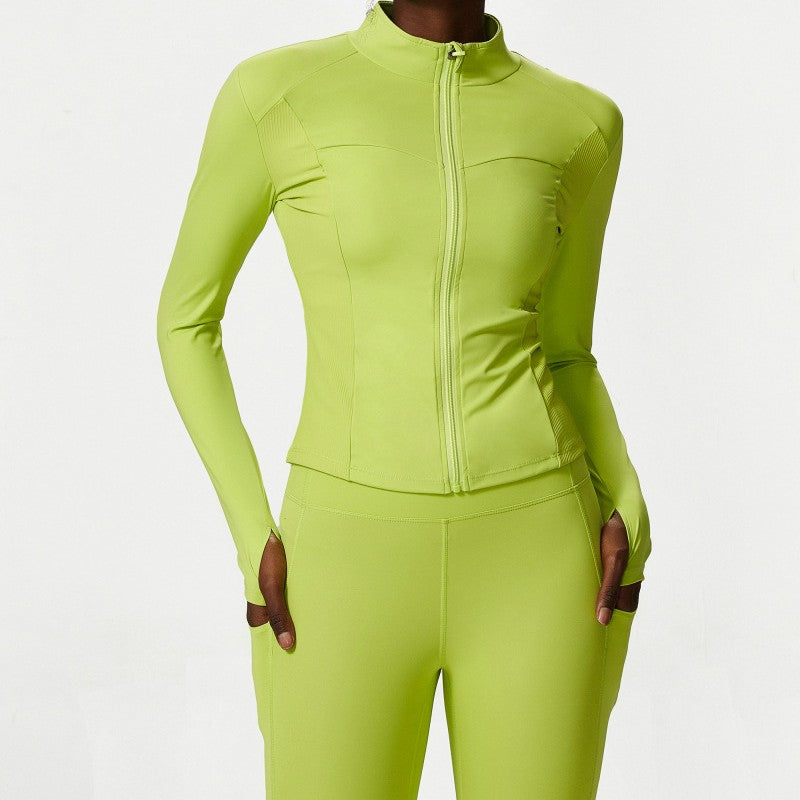 women's quick-dry long sleeve fitted top - MRSLM