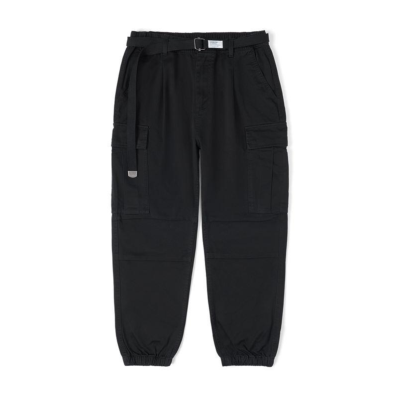 loose tapered cargo pants for men, view 4 - MRSLM