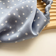 satin triangle hair scarf, view 11 - MRSLM