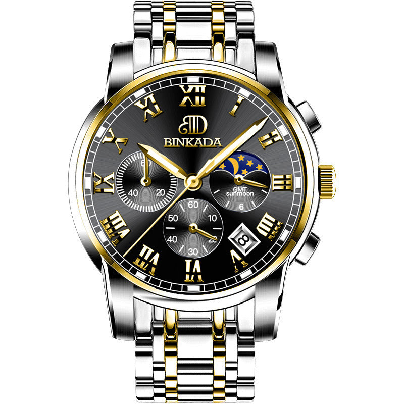 men's fashion quartz watch, view 8 - MRSLM