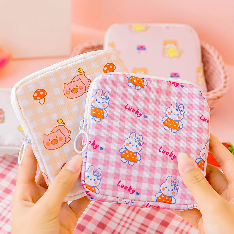 kawaii bear multi-use pouch, view 7 - MRSLM
