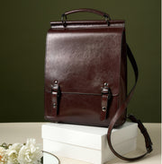 leather backpack, view 7 - MRSLM
