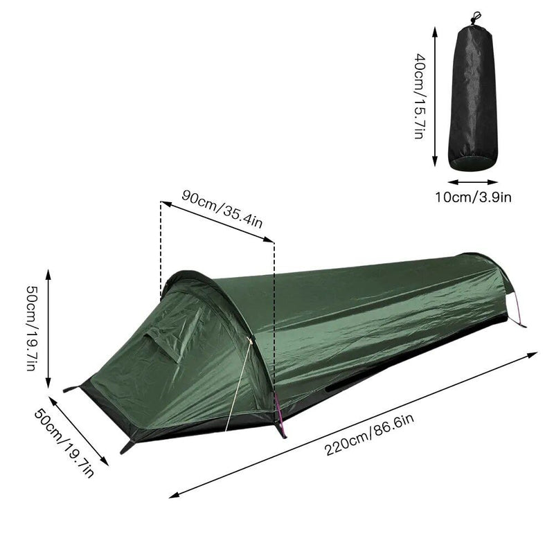 ultralight solo backpacking tent, view 8 - MRSLM
