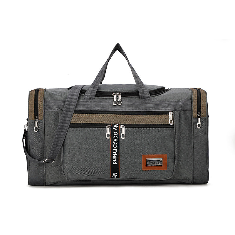 large capacity travel duffel bag, view 2 - MRSLM
