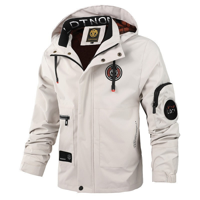 men's hooded jacket, view 5 - MRSLM