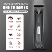 waterproof men's body groomer, view 3 - MRSLM
