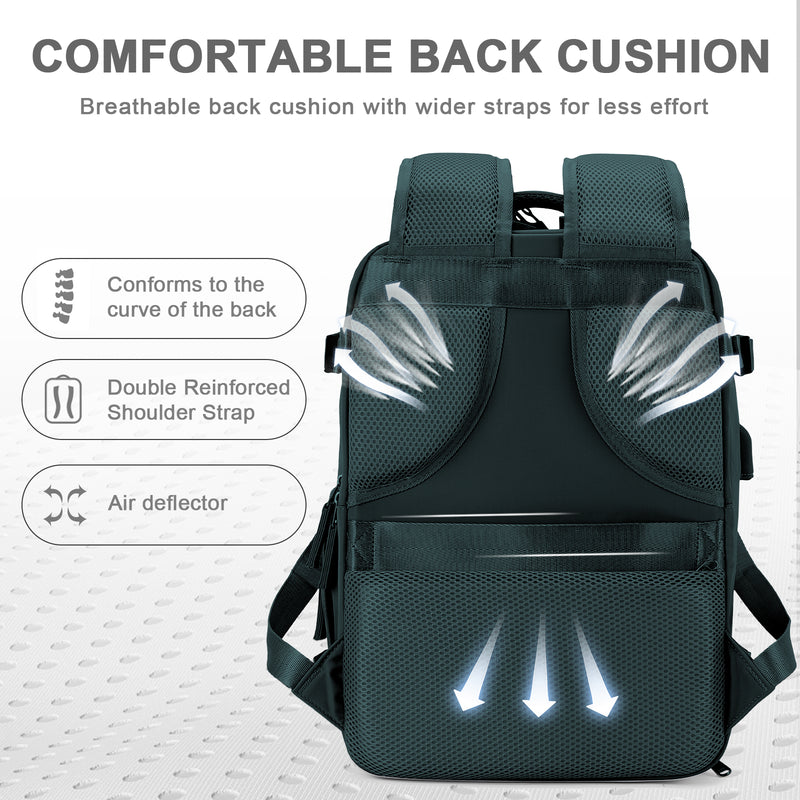 nylon travel backpack, view 18 - MRSLM