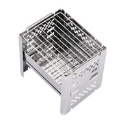 portable camping barbecue grill, view 3 - MRSLM