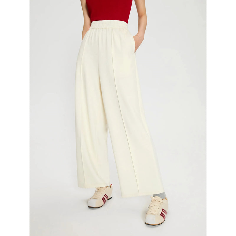 high waist wide leg pants, view 3 - MRSLM