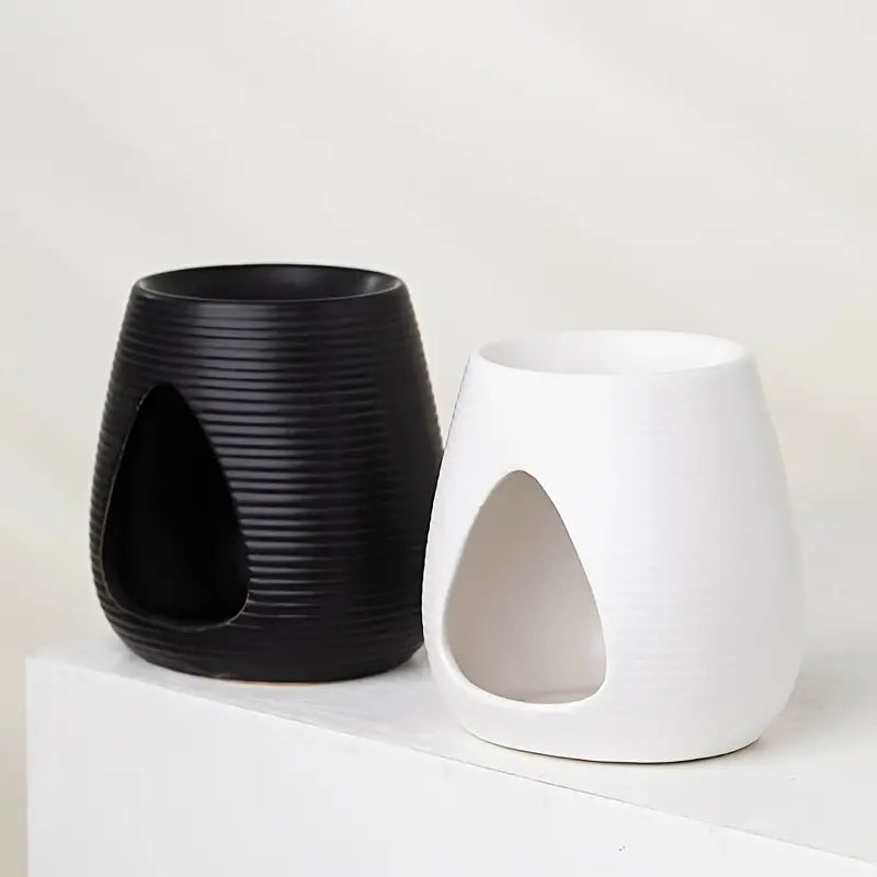 porcelain aroma burner candle holder, view 5 - MRSLM