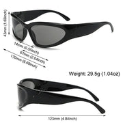 y2k futuristic cycling sunglasses, view 10 - MRSLM