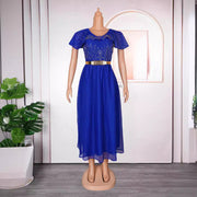 high waist long dress, view 4 - MRSLM