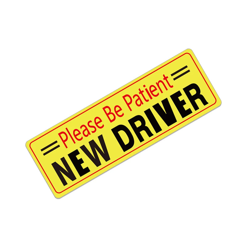 new driver car safety decal, view 4 - MRSLM