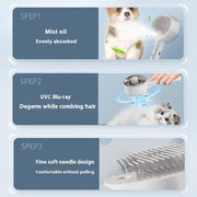 pet grooming spray comb, view 6 - MRSLM