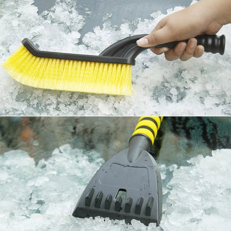 2-in-1 car snow brush and ice scraper, view 3 - MRSLM