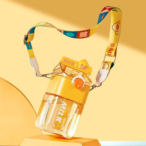 cartoon strap plastic cup - MRSLM