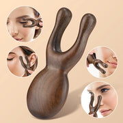 sandalwood eye and face massage stick, view 3 - MRSLM