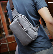 canvas crossbody bag, view 2 - MRSLM
