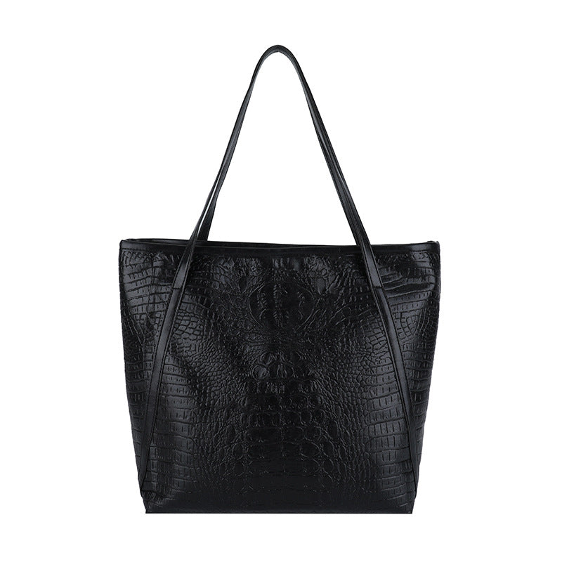 retro large-capacity tote bag, view 3 - MRSLM