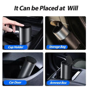 car trash can ashtray box, view 5 - MRSLM