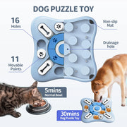dog puzzle toy, view 4 - MRSLM