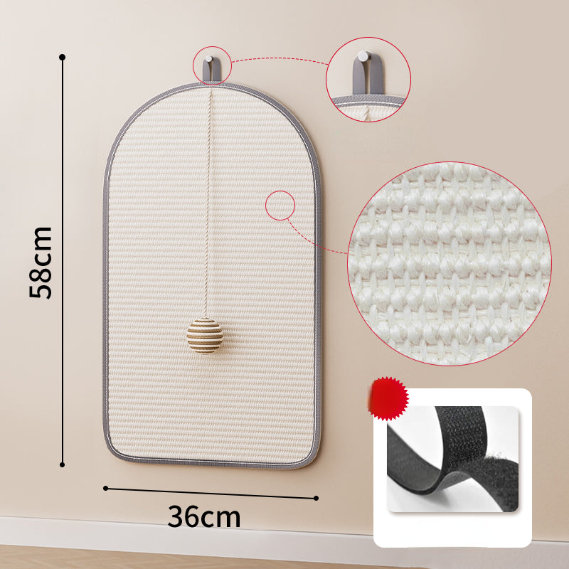sisal cat scratch pad and sofa protector, view 2 - MRSLM