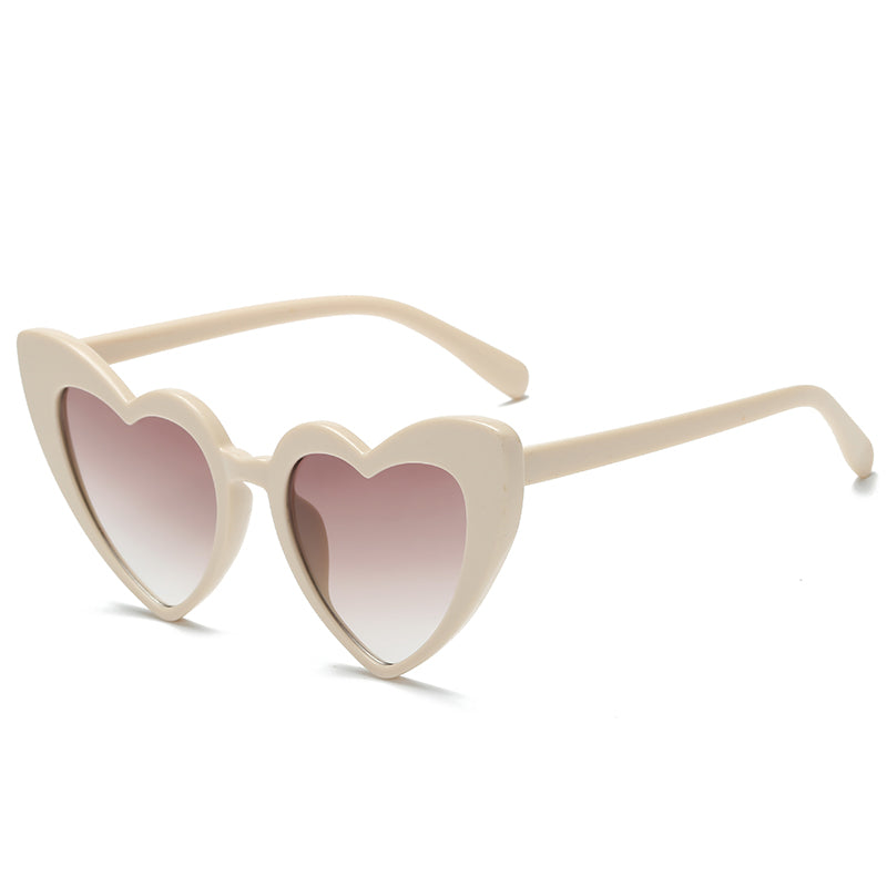 heart-shaped rhinestone sunglasses, view 7 - MRSLM