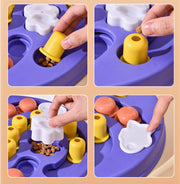 dog puzzle slow feeder bowl, view 8 - MRSLM