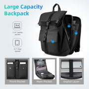 men's casual business backpack, view 2 - MRSLM