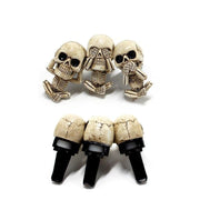 resin skull car air freshener, view 8 - MRSLM