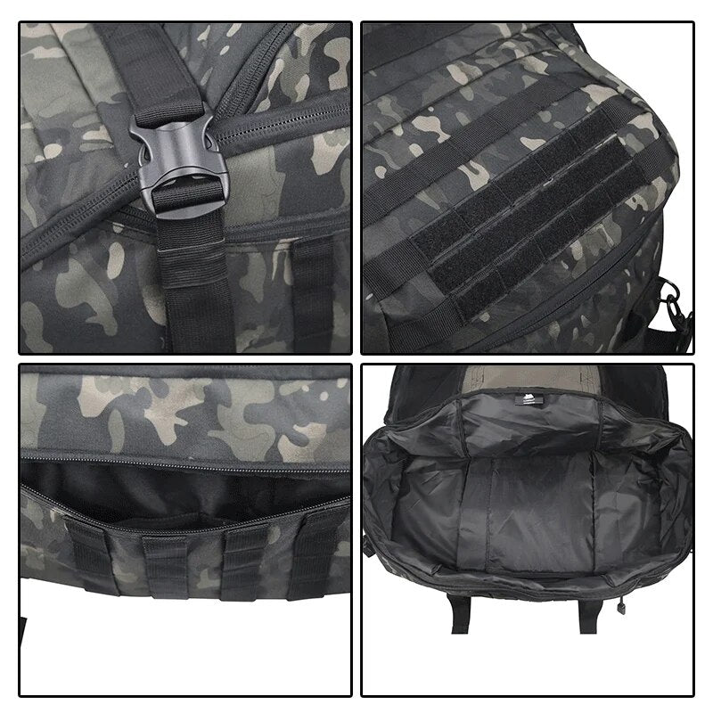 3-in-1 tactical backpack duffle bag, view 23 - MRSLM