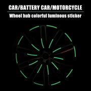 reflective wheel rim stickers, view 6 - MRSLM