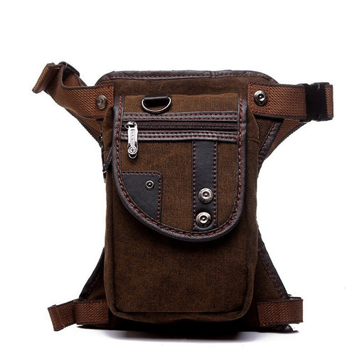 retro canvas leg bag - MRSLM