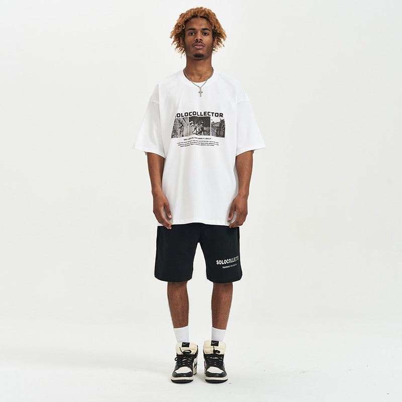 men's loose casual T-shirt, view 3 - MRSLM