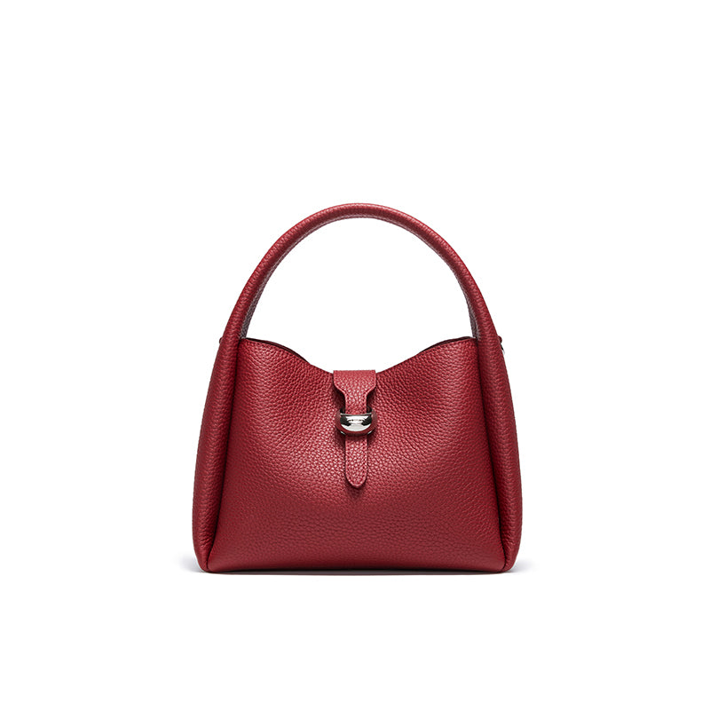 luxury women's leather shoulder bag, view 4 - MRSLM