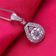 women's silver pendant necklace - MRSLM