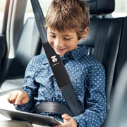 plush cartoon bear seat belt pad, view 8 - MRSLM